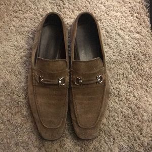 Salvatore Ferragamo Suede Loafers